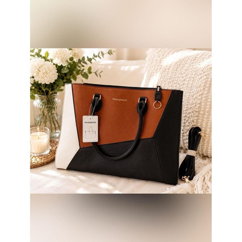 Unbranded Women's Black and Brown Bag